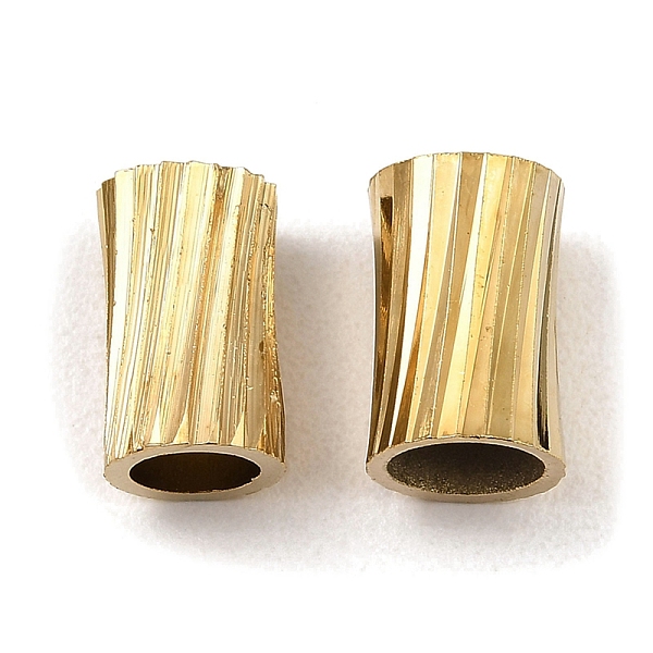 

PandaHall Brass Tube Beads, Column, Golden, 10x6mm, Hole: 4mm Brass Column