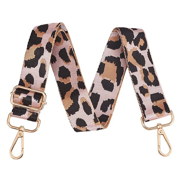 

PandaHall Wide Polyester Purse Straps, Replacement Adjustable Shoulder Straps, Retro Removable Bag Belt, with Swivel Clasp, for Handbag...