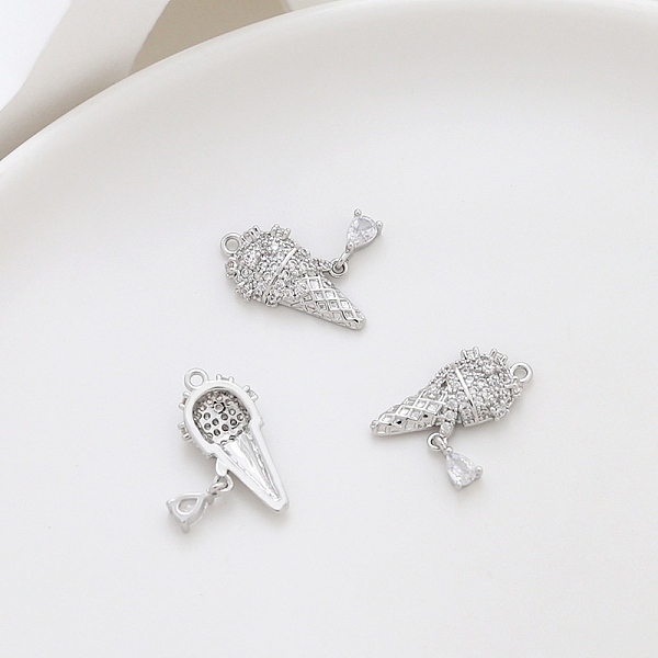 Brass Micro Pave Cu… - image