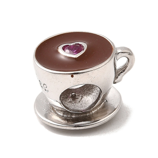 925 sterling émail argent perles européennes