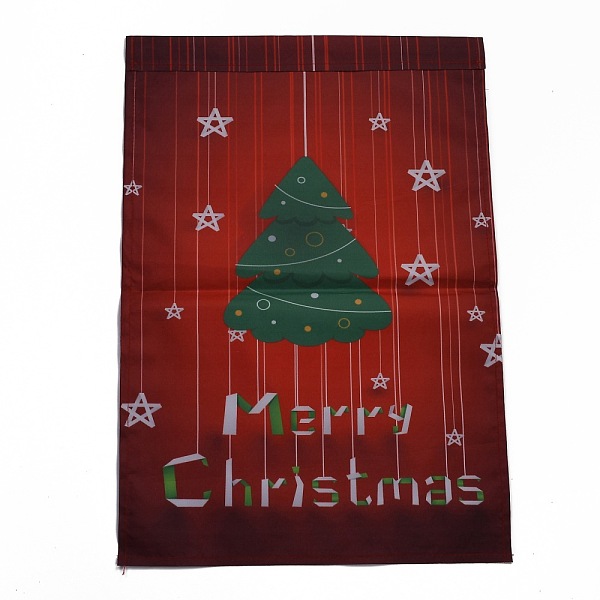 

PandaHall Garden Flag for Christmas, Double Sided Polyester House Flags, for Home Garden Yard Office Decorations, Christmas Tree, Colorful...