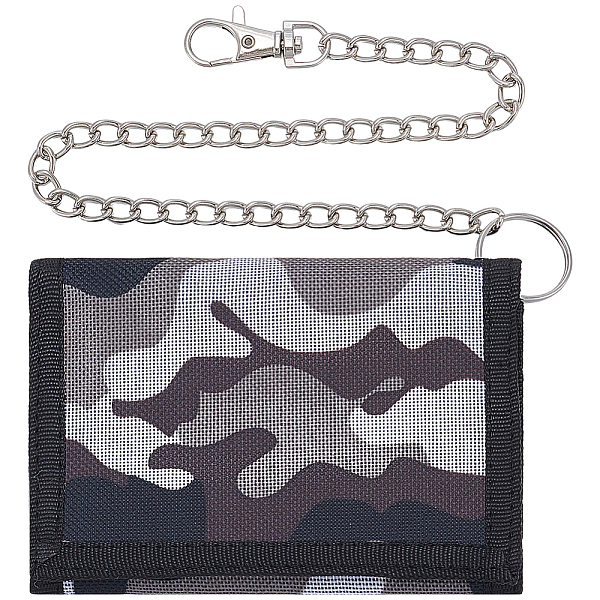 Polyester Wallet Card Holder with Detachable Chains