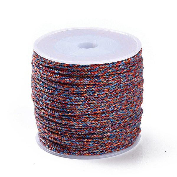 

PandaHall Macrame Cotton Cord, Braided Rope, with Plastic Reel, for Wall Hanging, Crafts, Gift Wrapping, Dark Violet, 1.2mm, about 54.68...