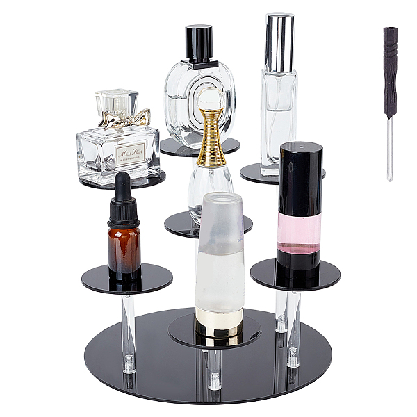 

PandaHall FINGERINSPIRE 7-Tier Acrylic Display Stand Black Action Figures Collection Organizer Holder with Screwdriver Perfume Storage...