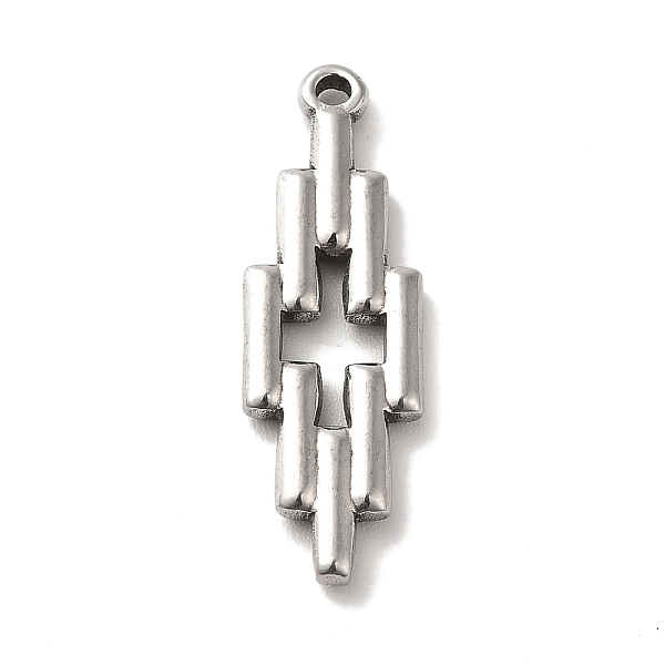 

PandaHall 304 Stainless Steel Pendant, Cross, Stainless Steel Color, 28x9x2mm, Hole: 1.4mm 304 Stainless Steel Cross