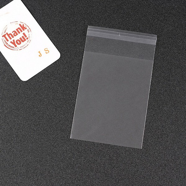 

PandaHall OPP Cellophane Packaging Bags, Frosted, for Bake Packaging, Rectangle, Clear, 13x8cm, Unilateral Thickness: 0.05mm, Inner Measure...