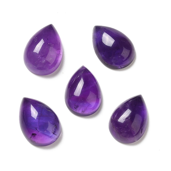 

PandaHall Natural Amethyst Cabochons, Teardrop, 18.5x13x6.5mm Amethyst Teardrop