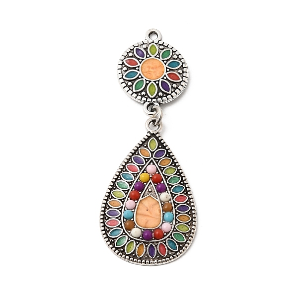 Tibetan Style Alloy Big Pendants