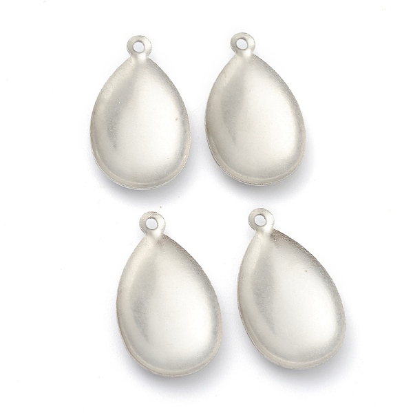 

PandaHall 304 Stainless Steel Pendants Cabochan Settings, Teardrop, Stainless Steel Color, 22x12.5x2.2mm, Hole: 1.2mm 304 Stainless Steel...