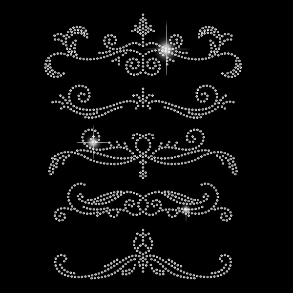 

PandaHall Glass Hotfix Rhinestone, Iron on Appliques, Costume Accessories, for Clothes, Bags, Pants, Floral Pattern, 297x210mm Glass...