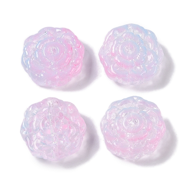 Painted Glass Beads - image