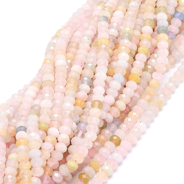 Natural Morganite Beads Strands