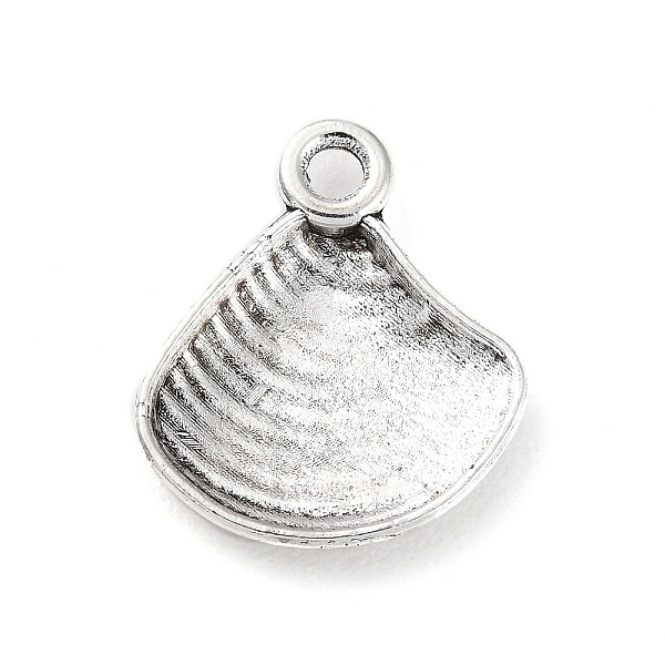 

PandaHall Tibetan Style Alloy Pendants, Shell Charm, Antique Silver, 15x13x2mm, Hole: 1.8mm, about 943pcs/500g Alloy Shell Shape