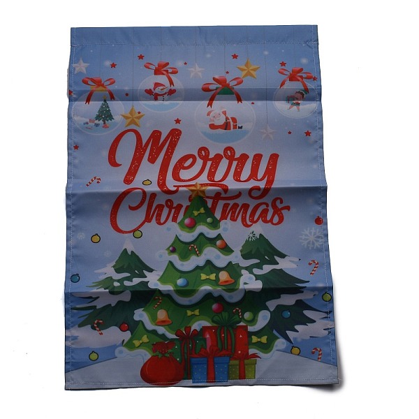 

PandaHall Garden Flag for Christmas, Double Sided Polyester House Flags, for Home Garden Yard Office Decorations, Christmas Tree, Colorful...