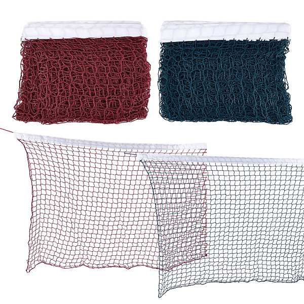 2 filet de badminton portable en polyester 2 couleurs