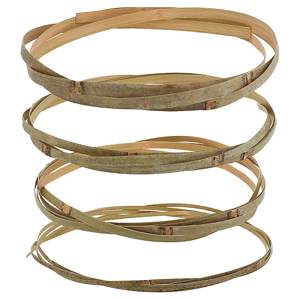 

PandaHall 4Pc 4 Styles Flat Natural Bamboo Wicker Strips, Solid Weaving Material, for DIY, Furniture Knitting, Olive Drab, 5~14.5x0.6~0.8mm...