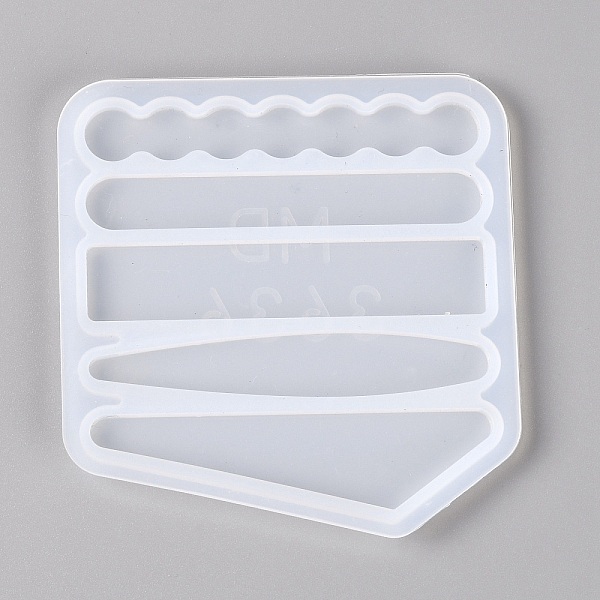 

PandaHall Silicone Resin Molds, for DIY Hairpins Hair Clips Casting Mold Kit, Hair Barrettes Jewelry Crafts, Making Accessories , White...