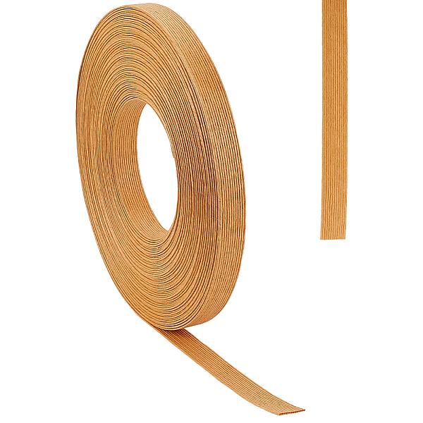 

PandaHall OLYCRAFT 21 Yards Paper Weaving Cane 5/8 Inch Paper Rattan Cane 12-Ply Fibre Rush for Rattan Woven Making Fibre Rush Weaving Gift..., Gold