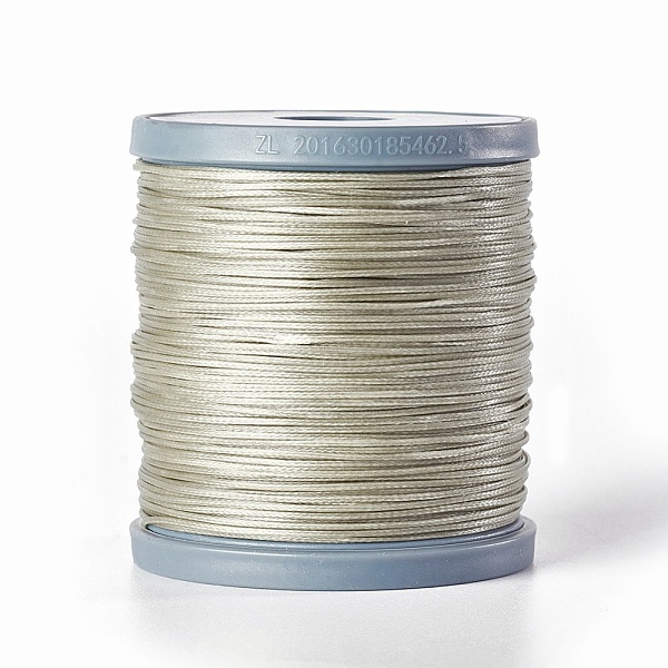 

PandaHall Waxed Polyester Cord, Micro Macrame Cord, Bracelets Making Cord, for Leather Projects, Handcraft, Bookbinding, Flat, Antique White..., Orange