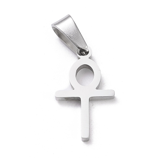 

PandaHall Easter 304 Stainless Steel Pendants, Laser Cut, Ankh Cross, Stainless Steel Color, 20x11x1.5mm, Hole: 3.5x7mm 304 Stainless Steel...