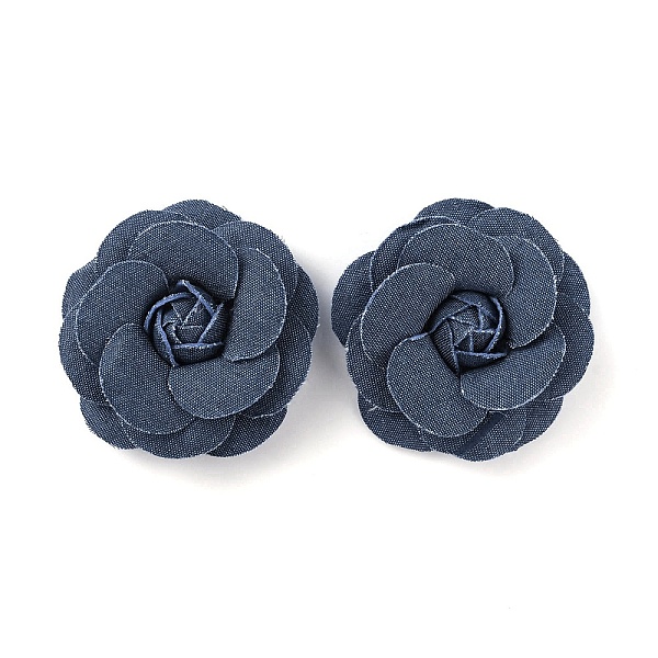Denim Cloth Flowers - image
