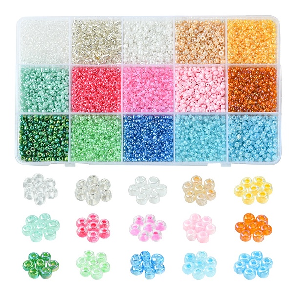 180G 15 Colors Glas… - image