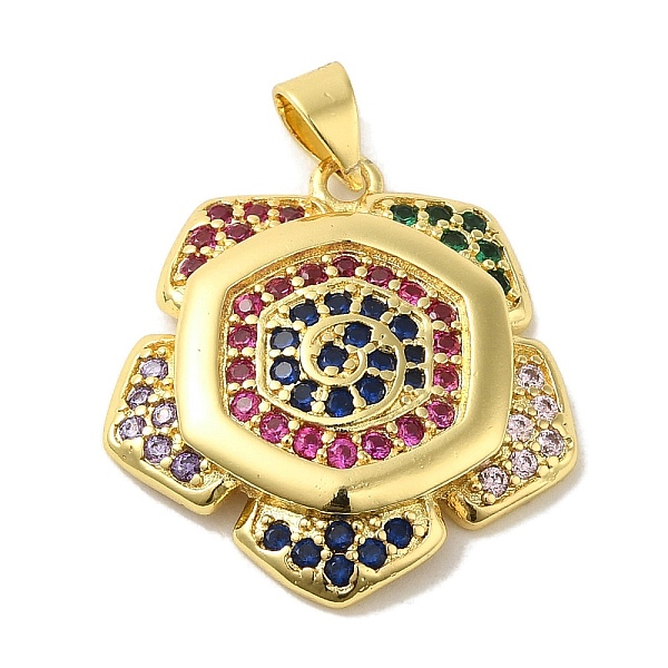 

PandaHall Brass Micro Pave Colorful Cubic Zirconia Pendants, Real 18K Gold Plated, Star, 25x23x4.5mm, Hole: 5x3.5mm Brass+Cubic Zirconia...