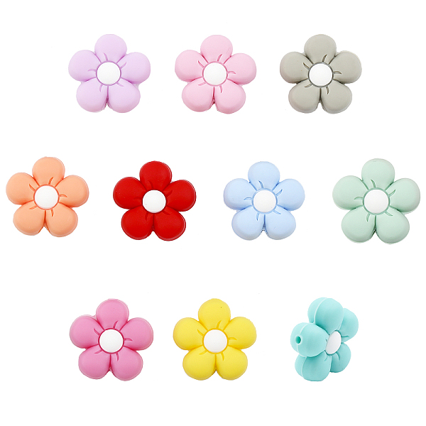 

PandaHall CHGCRAFT 16Pcs 8Colors Coffee Cup Shape Silicone Beads for DIY Necklaces Bracelet Keychain Making Handmade Crafts, Mixed Color..., Multicolor