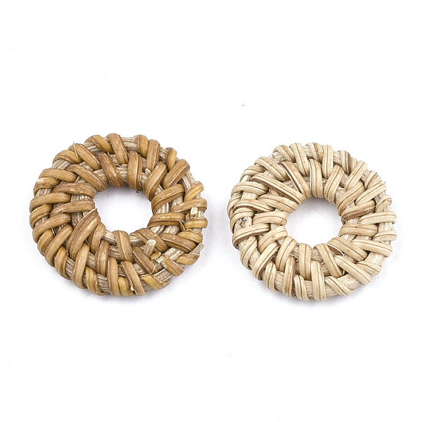 Handmade Reed Cane/Rattan Woven Linking Rings