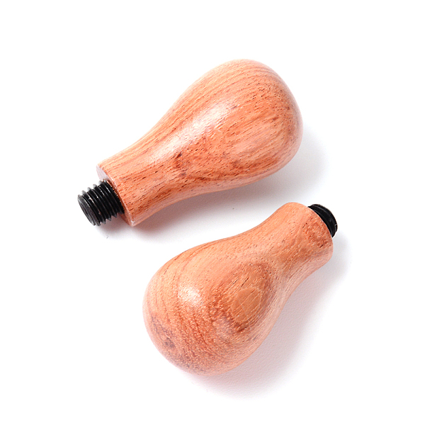 

PandaHall Wood Handle, for Wax Seal Stamp, Wedding Invitations Making, Rosy Brown, 4.7x2.15cm, Inner Diameter: 0.4cm Wood