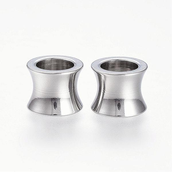 

PandaHall 201 Stainless Steel Beads, Large Hole Beads, Vase, Stainless Steel Color, 8x10mm, Hole: 6.5mm 201 Stainless Steel Vase