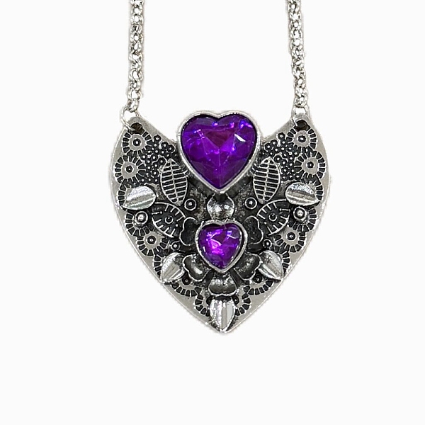 Alloy Amethyst Rhin… - image