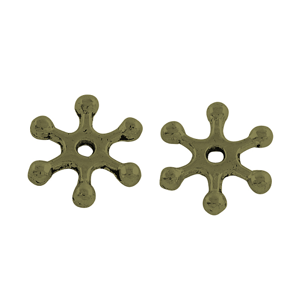 Tibetan Style Alloy Spacer Beads