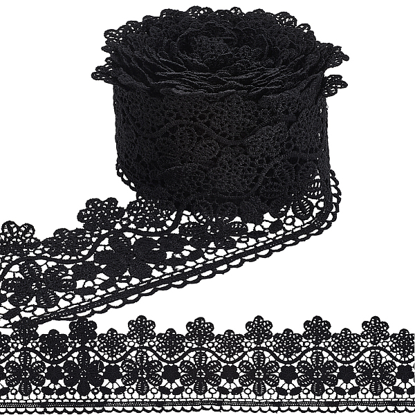 刺繍ポリエステル生地