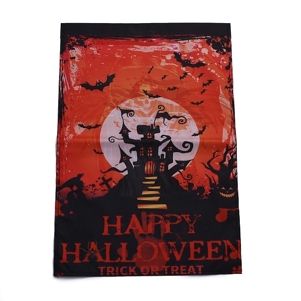 

PandaHall Garden Flag for Halloween, Double Sided Polyester House Flags, for Home Garden Yard Office Decorations, Haunted House, Colorful...