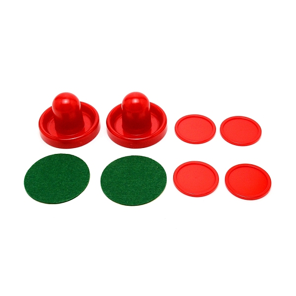 Plastic Air Hockey Pushers and Pucks