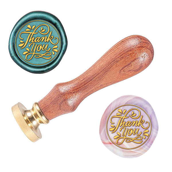 

PandaHall Wax Seal Stamp Set, Sealing Wax Stamp Solid Brass Head, Wood Handle Retro Brass Stamp Kit Removable, for Envelopes Invitations...