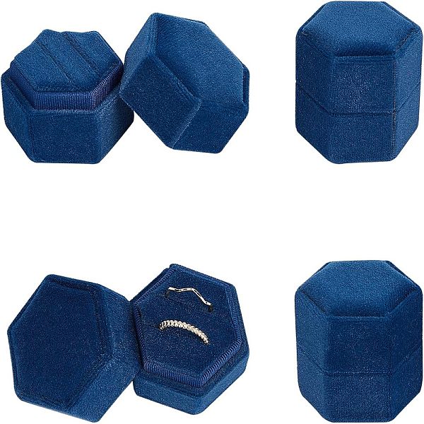 Velvet Ring Boxes - image
