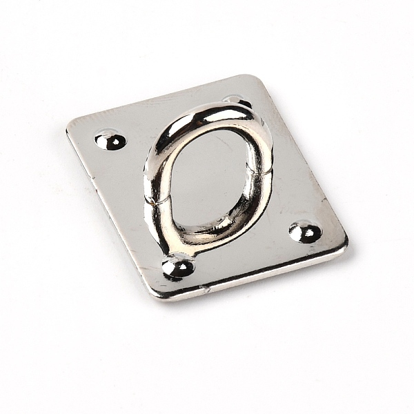 

PandaHall Alloy Hook Hanger, with Iron Hook, Self Adhesive Sticker, Square, Platinum, 21.5x27.5x11.5mm, Hole: 7x8.5mm Alloy