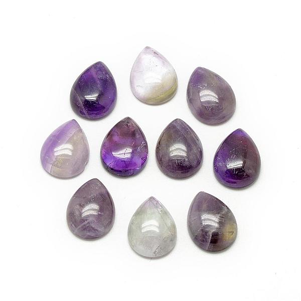 

PandaHall Natural Amethyst Cabochons, teardrop, 25x17~18x6mm Amethyst Teardrop