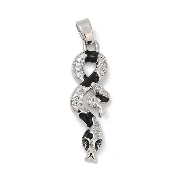 Brass Micro Pave Cu… - image
