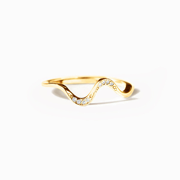 Wave Shaped 925 Ste… - image