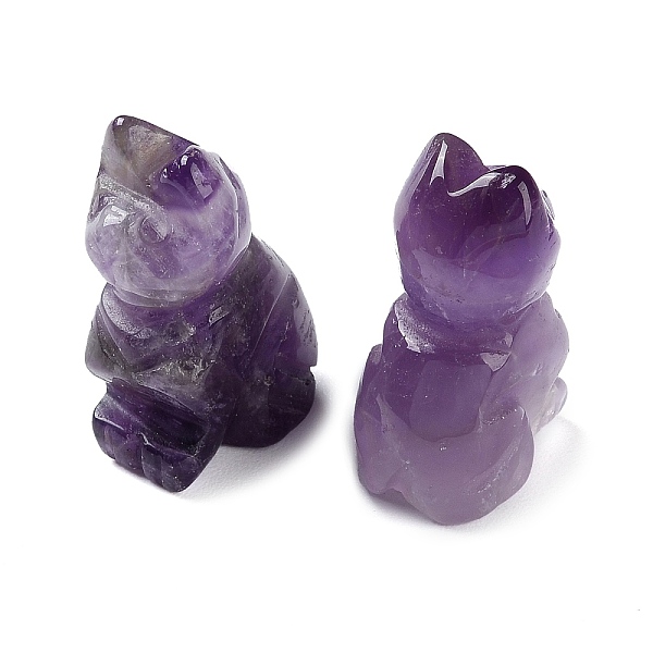 Heilfiguren Aus Natürlichem Amethyst