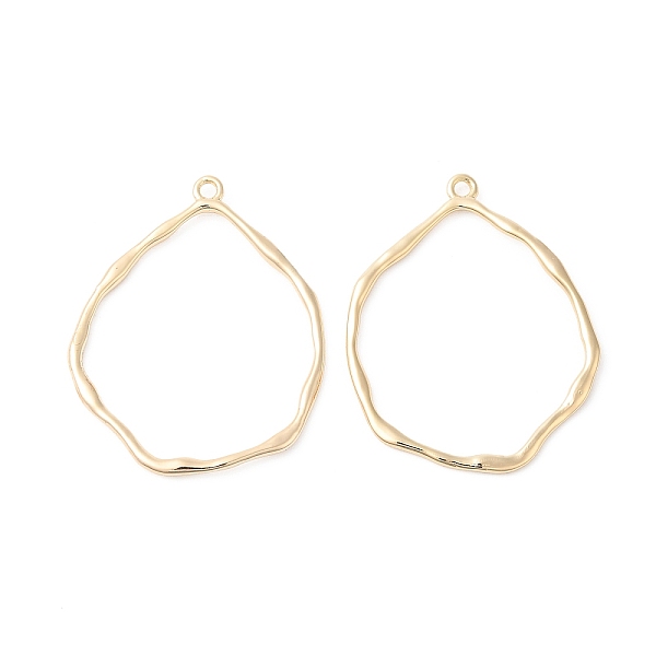 

PandaHall Brass Open Back Bezel, Nickel Free, Teardrop, for DIY UV Resin, Epoxy Resin, Pressed Jewelry Making, Real 18K Gold Plated...