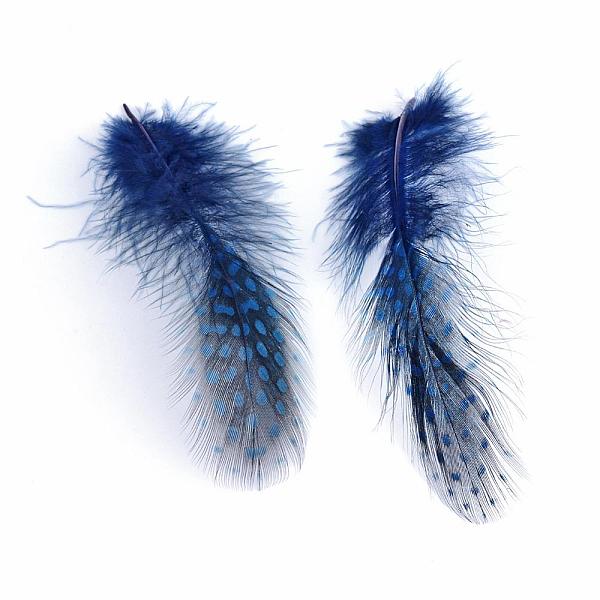 

PandaHall Chicken Feather Costume Accessories, Dyed, Dark Blue, 65~135x25~45mm Feather Feather Blue