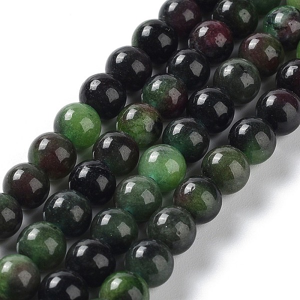 

PandaHall Dyed Natural Malaysia Jade Beads Strands, Round, Dark Green, 6mm, Hole: 1mm, about 31pcs/strand, 7.48 inch(19cm) Malaysia Jade...