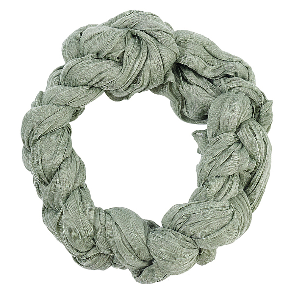 

PandaHall Polyester Cheesecloth Table Runners, Event Centerpiece Runner, Dark Sea Green, 3000x900x0.5mm Polyester