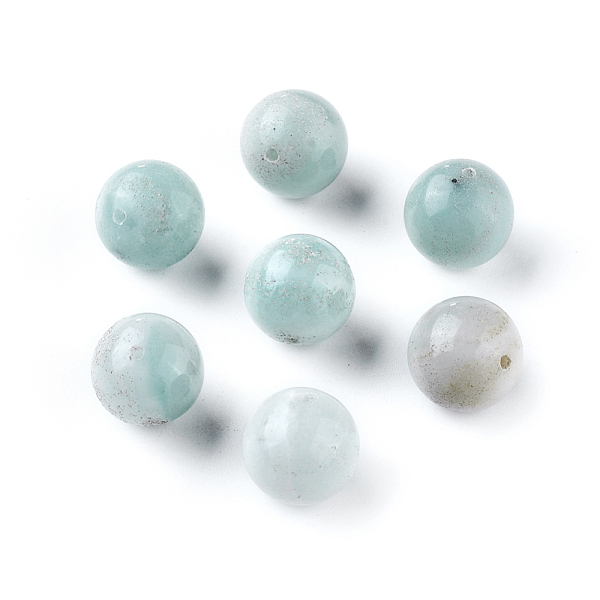 

PandaHall Natural Amazonite Beads, Round, 12mm, Hole: 1mm Amazonite Round