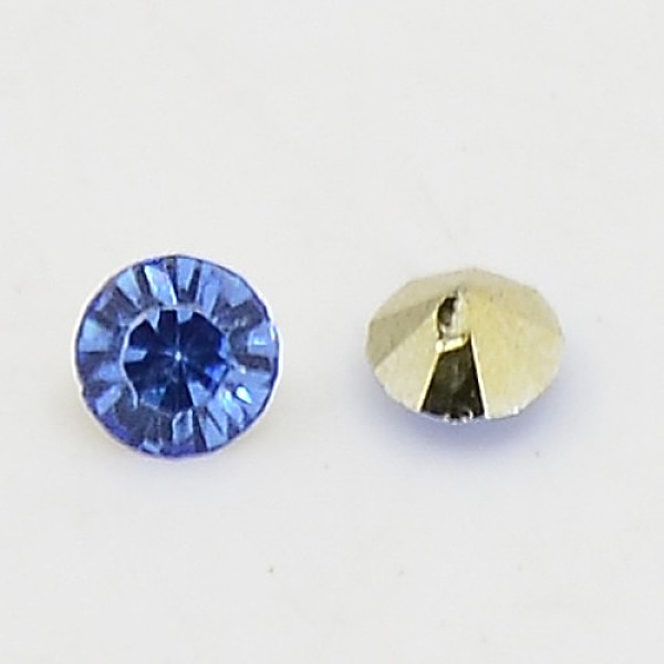 

PandaHall Grade AAA Pointed Back Resin Rhinestones, Diamond Shape, Royal Blue, 3mm, about 14400pcs/bag Resin Diamond Blue