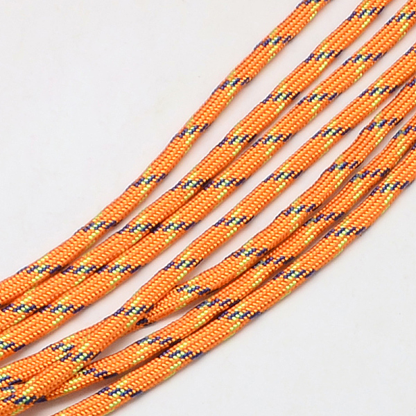 

PandaHall 7 Inner Cores Polyester & Spandex Cord Ropes, for Rope Bracelets Making, Orange, 4mm, about 109.36 yards(100m)/bundle...